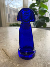 Erik Hoglund Kosta Boda Cobalt Statue, Circa 1957